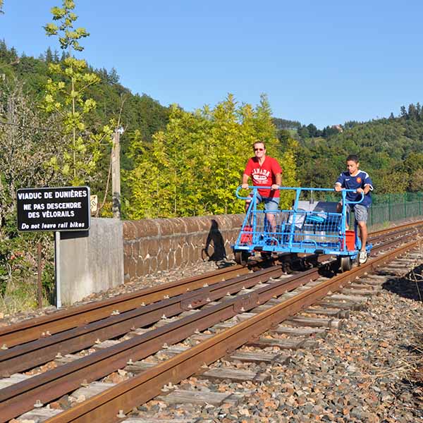 Velorail haute loire best sale